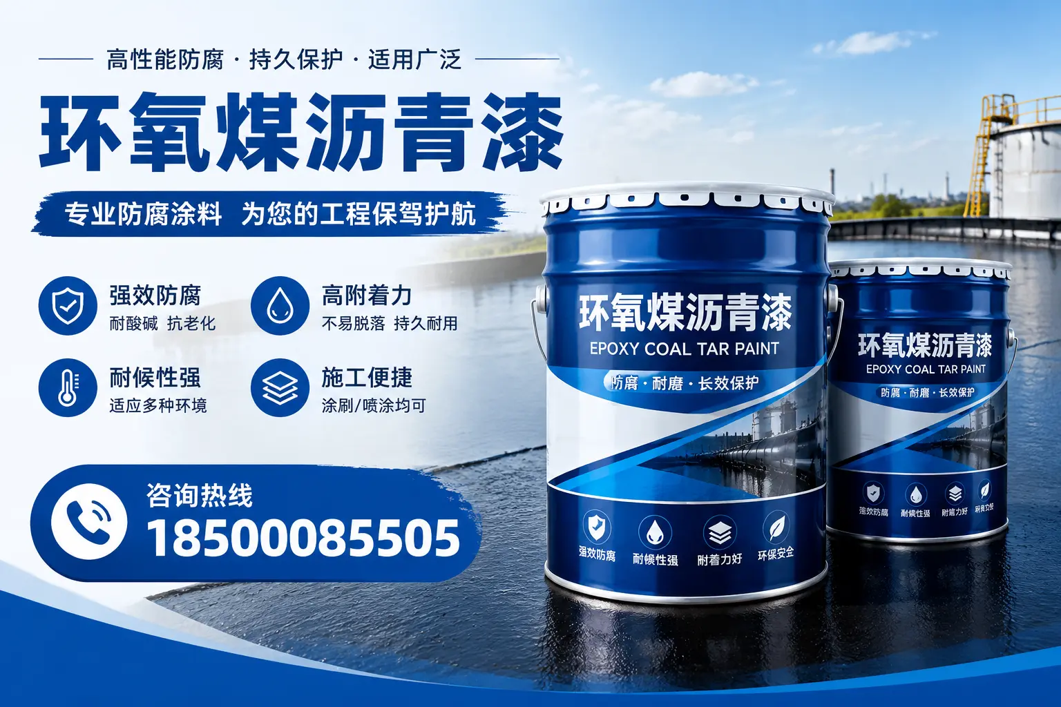 环氧煤沥青漆与其他漆类的比较，鄂州用户的选择依据