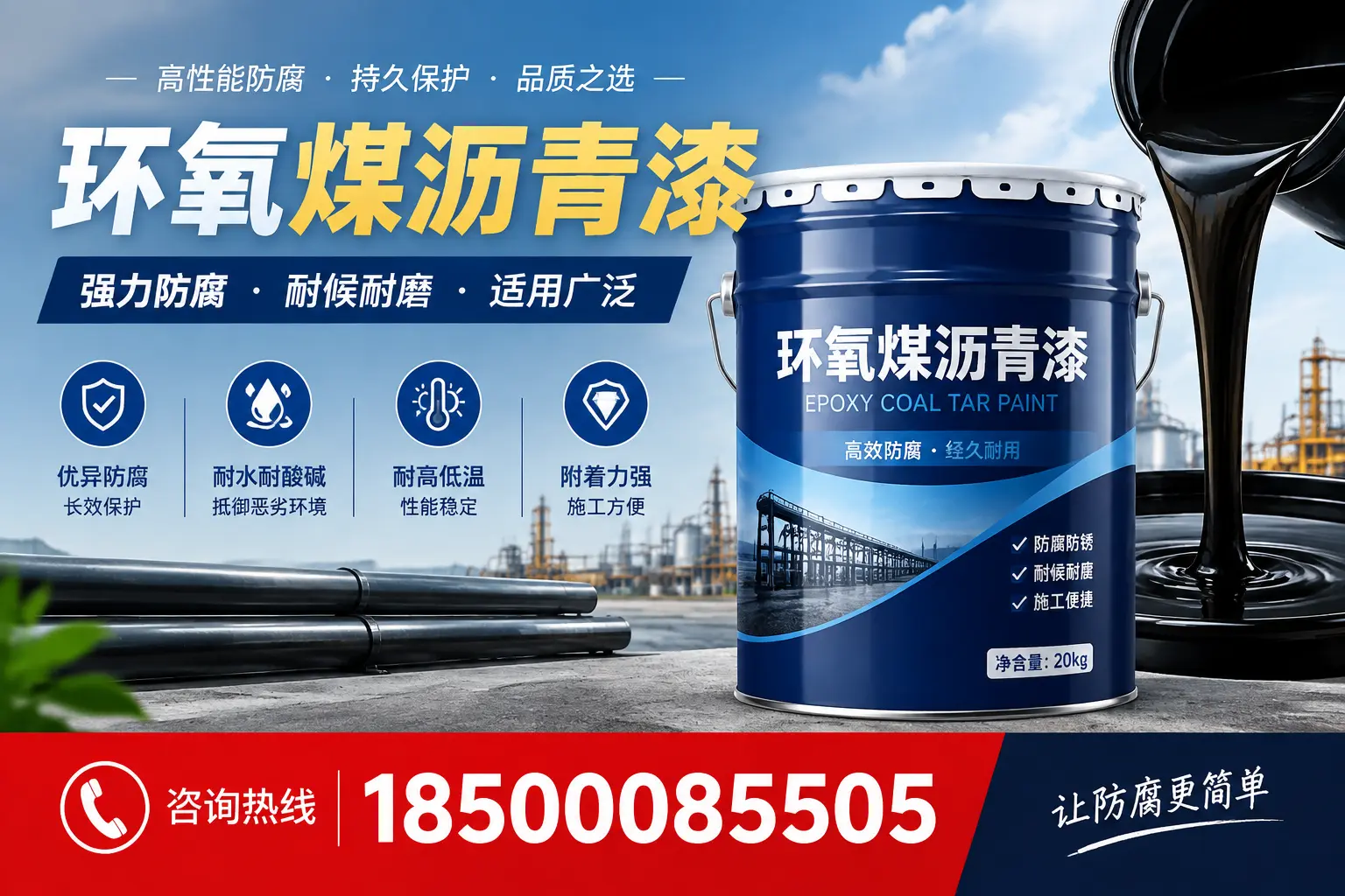 环氧煤沥青漆在不同气候条件下的表现分析，鄂州适用性